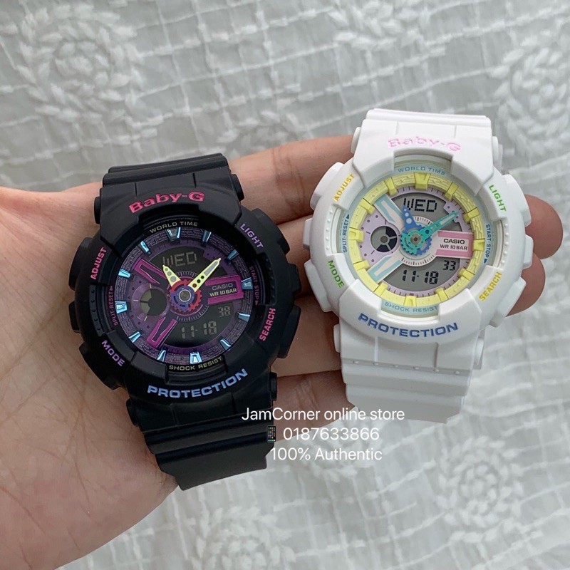 100% ORIGINAL CASIO BABY-G BA-110TM SERIES BA-110TM-1A/BA-110TM-7A