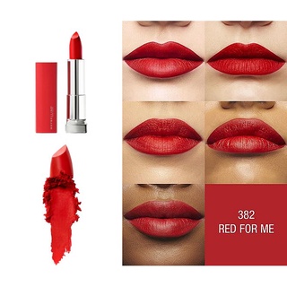 Maybelline Color Sensational Made For All Lipstick 382 Red For Me
