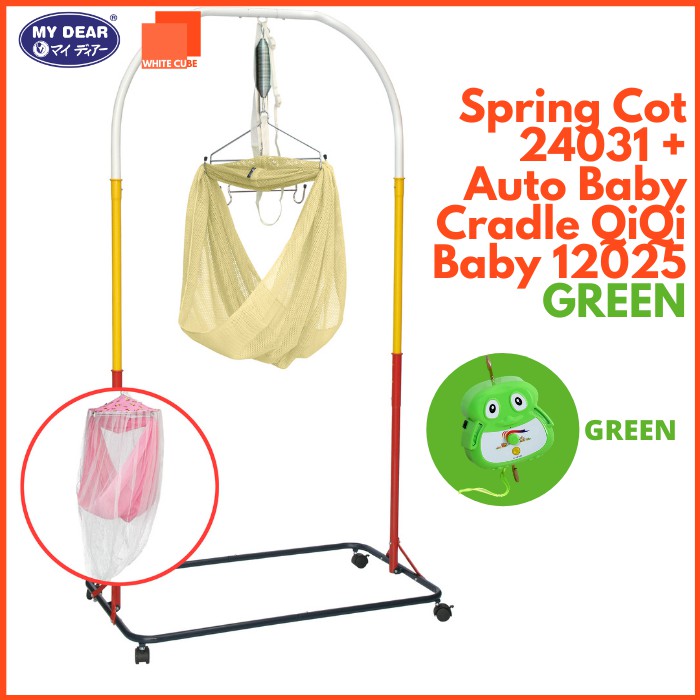 Spring Cot EPOXY / Buaian Bayi / Premium Model MYDEAR 24031 | Shopee ...