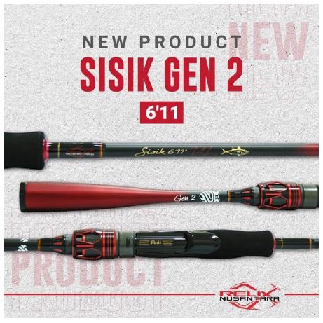 Scale Rod 611 UL Gen 2 2-6lb Relix Nusantara | Shopee Malaysia