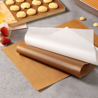 3pcs 30*40cm Reusable Heat Resistant Baking Sheet Oil-proof Paper Cloth  Oven Pad Non-stick Baking Mat Kitchen Heat Transfer Tool