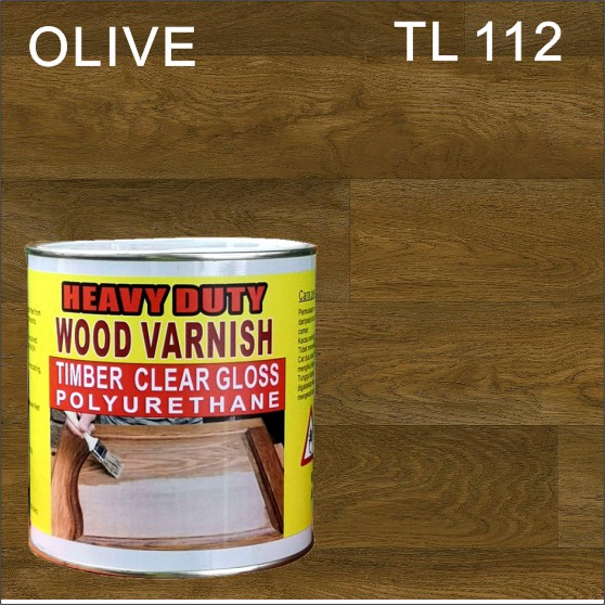 TL112 OLIVE 💥HEAVY DUTY💥 1L ( GLOSS TIMBER VARNISH POLYURETHANE ) Wood