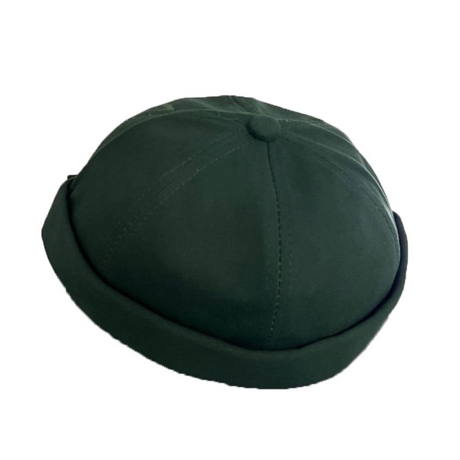 Gildan Plain Solid Brimless Adjustable Skull Baseball Cap Docker Hat ...