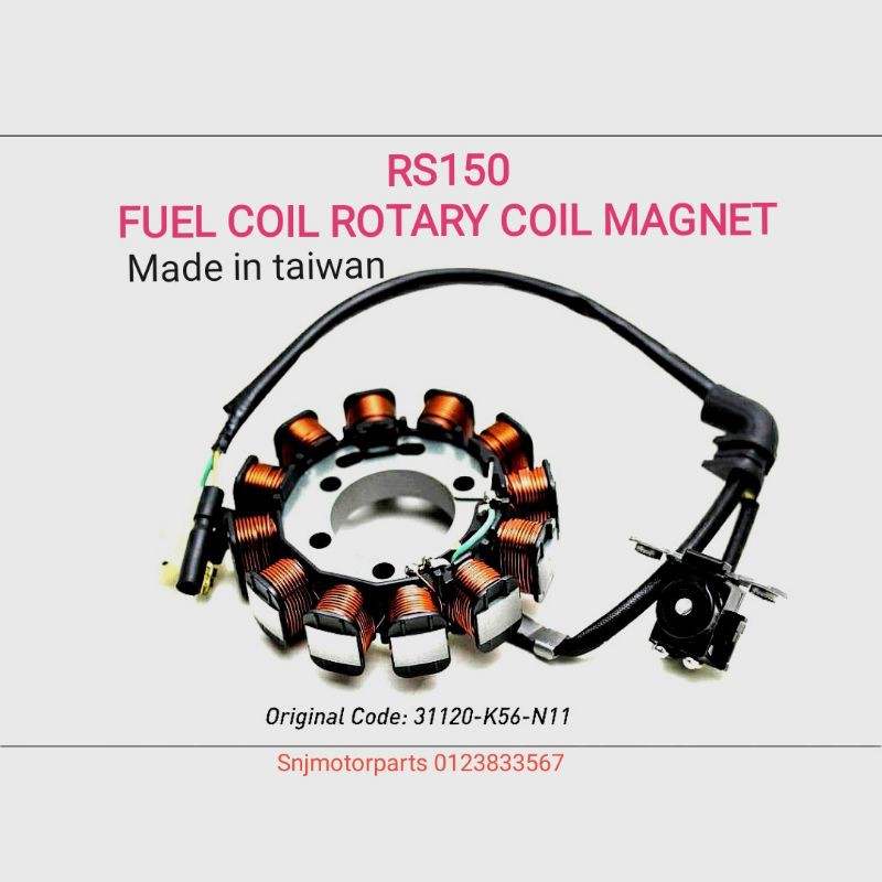 RS150 JLM FUEL COIL ROTARY COIL COIL MADE IN TAIWAN Shopee
