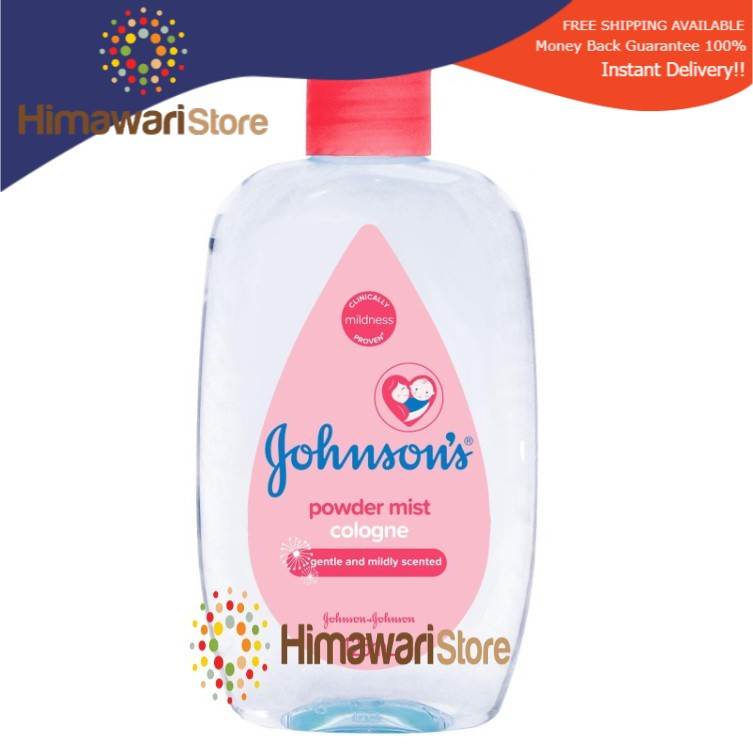 Johnson's baby cologne sales powder mist 125ml