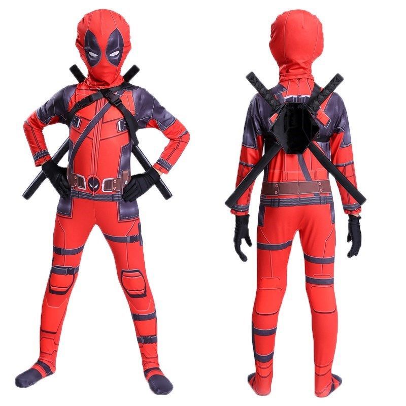 Deadpool Tights Children's Costumes cosplay Halloween Ball Clothes ...