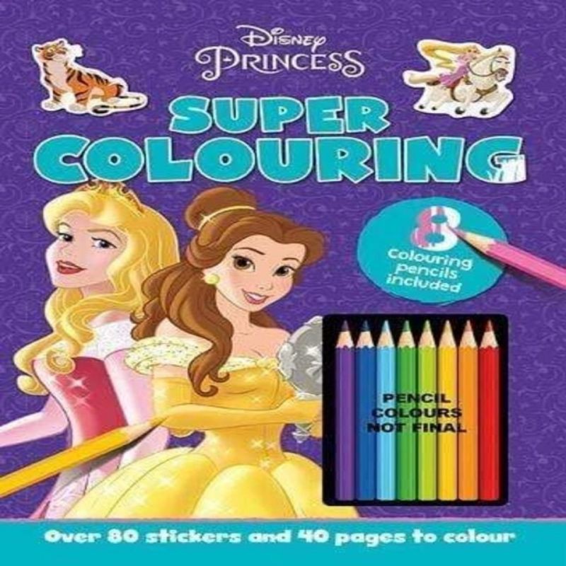 Disney Princess Colouring book Shopee Malaysia