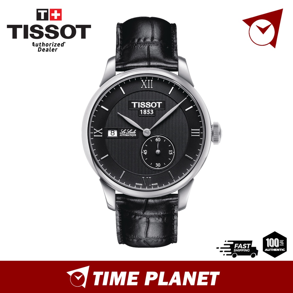 Tissot Le Locle Automatic Petite Seconded Men Watch T0064281605800 Shopee Malaysia