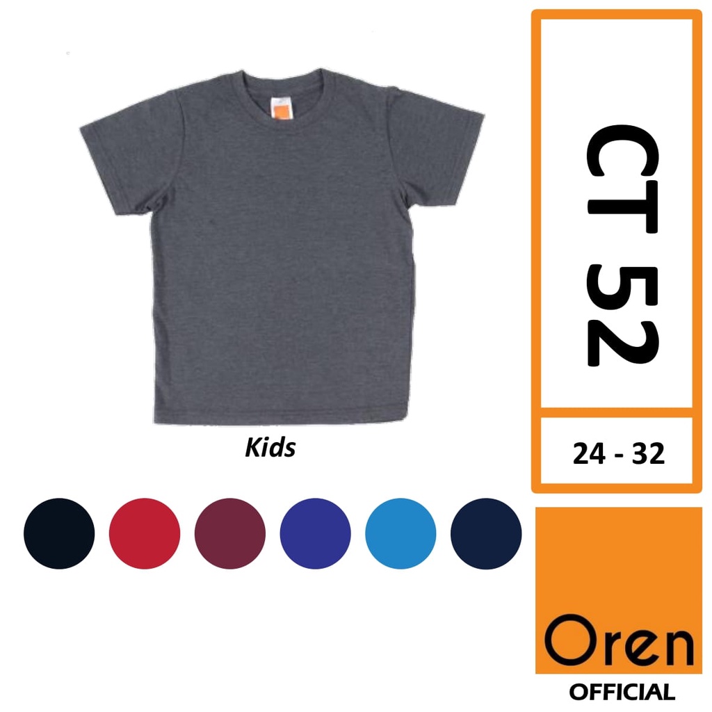 Oren Sport CT KID Cotton Round Neck - CT52