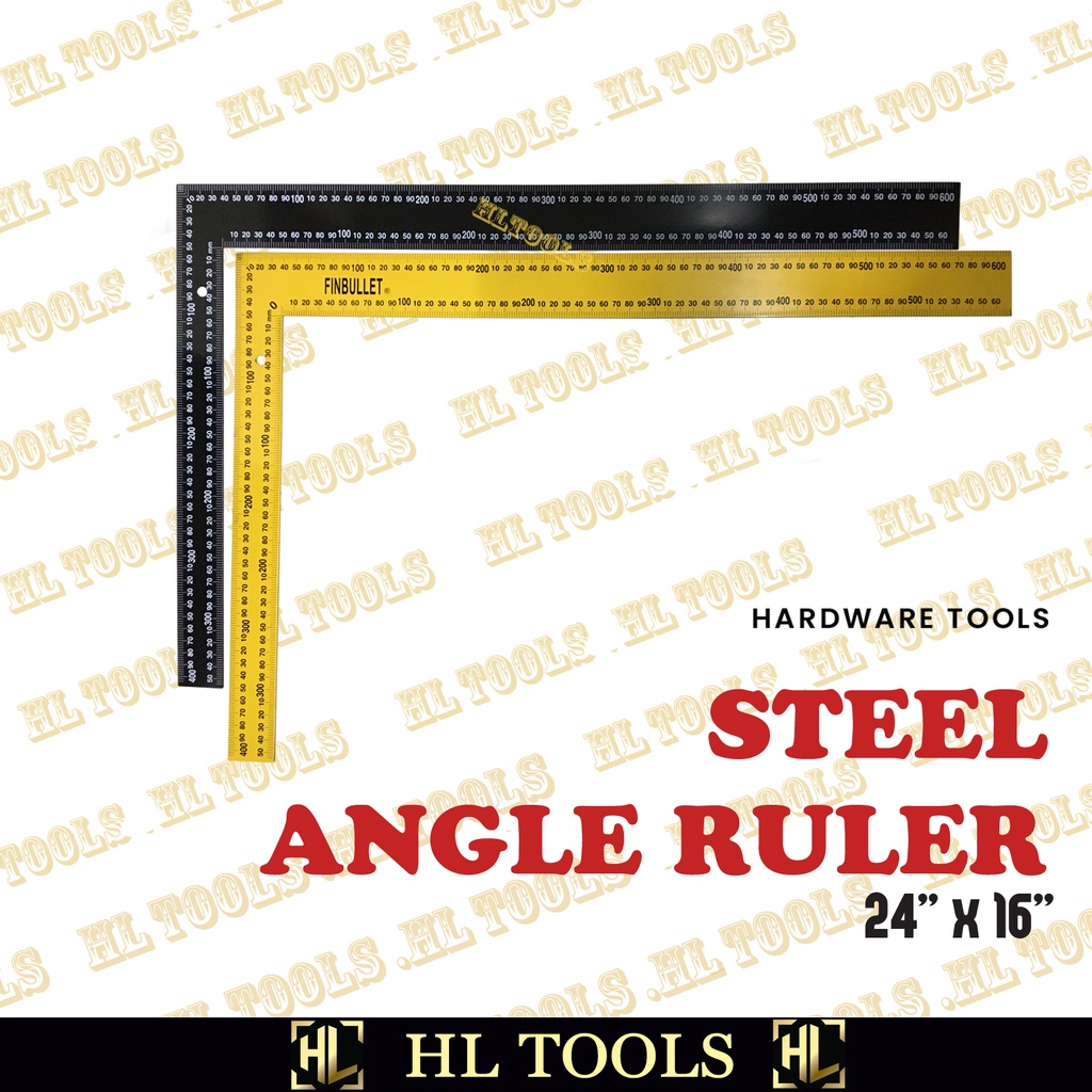 STEEL L SHAPE RULER ANGLE | Shopee Malaysia