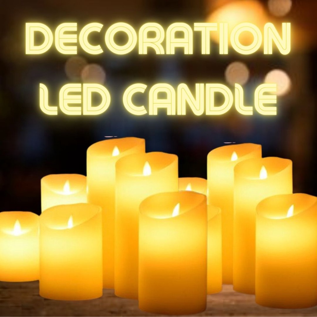 Decoration LED Candle Shopee Malaysia