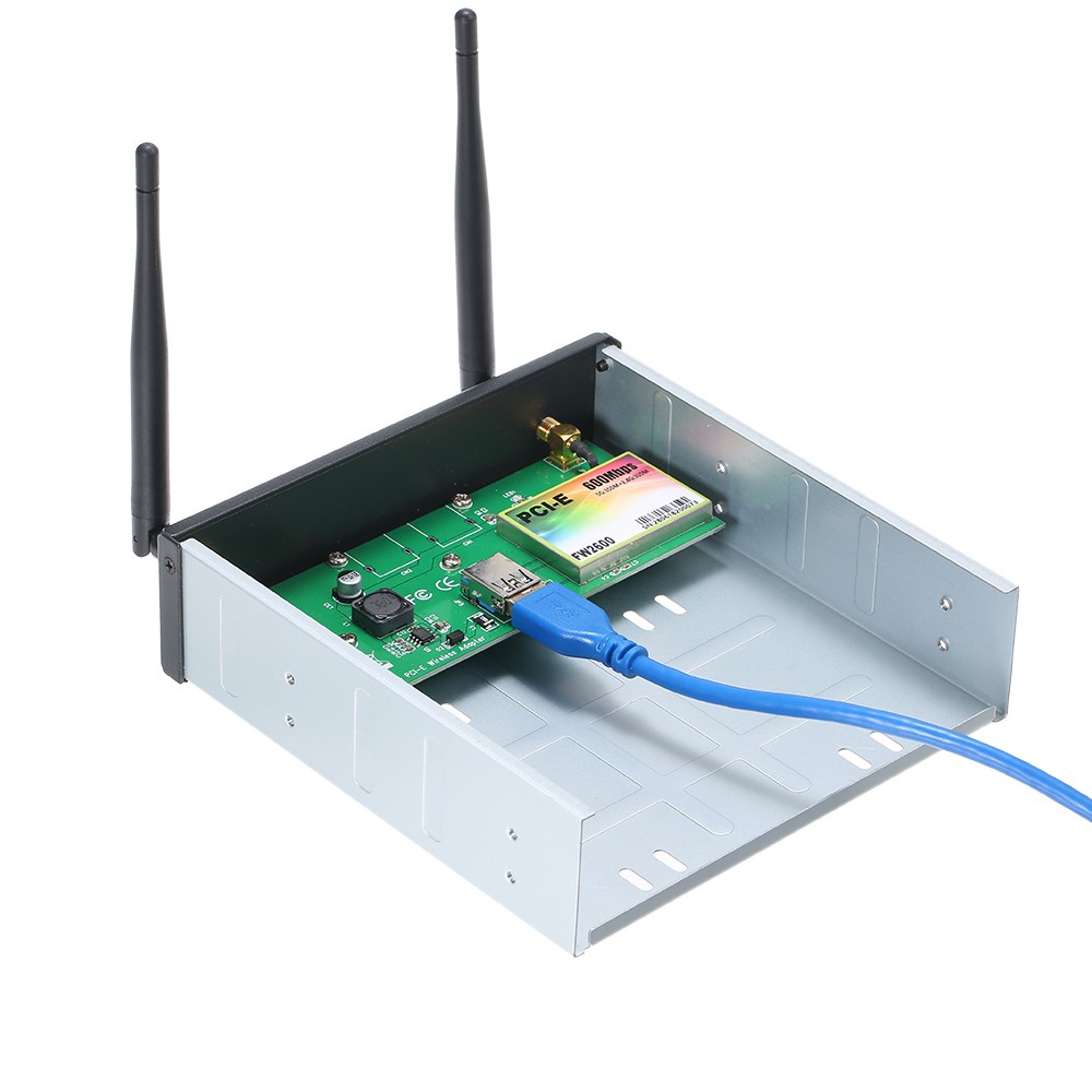 USB 3.0 Pre-Drive Wireless Network Card CD-ROM Expansion Mobile Rack ...