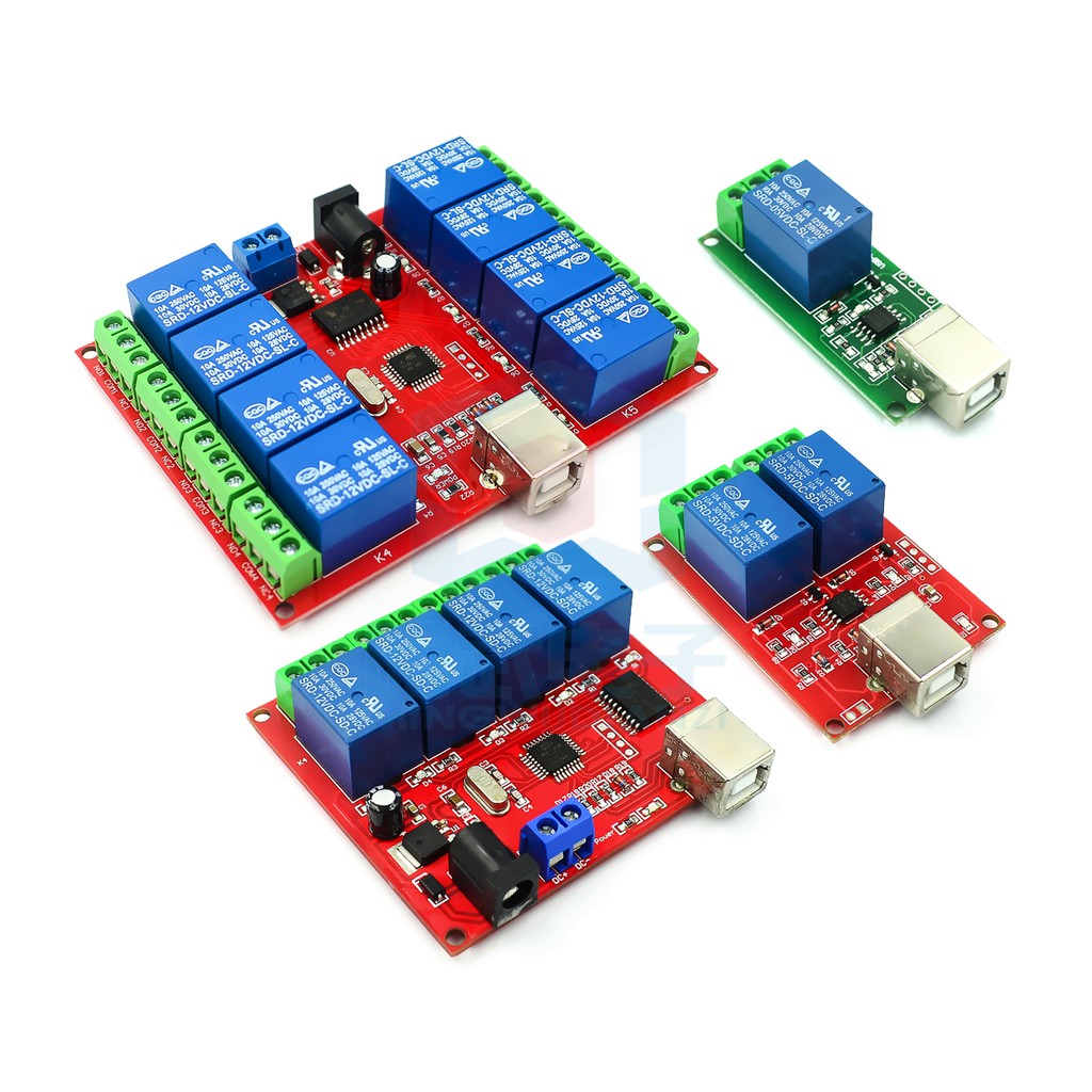 Drive-free/usb Control Switch 1/2/4/8 Circuit Relay Module/Computer ...