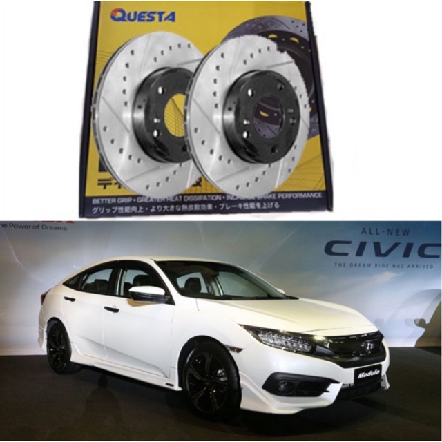 Honda Civic FC TEA Racing Disc Rotor Frt | Shopee Malaysia