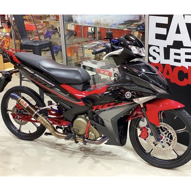 ORIGINAL COVERSET VIETNAM EXCITER RC 2018 BLACK/RED Y15 V1 Shopee