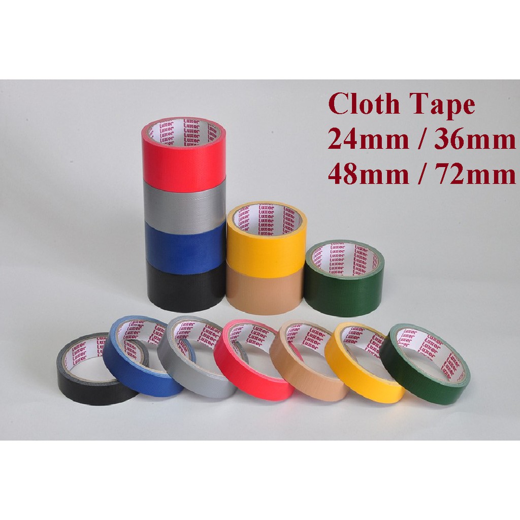 LUXOR/TONGSHIN Premium Binding Tape / Cloth Tape 48mm | Shopee Malaysia