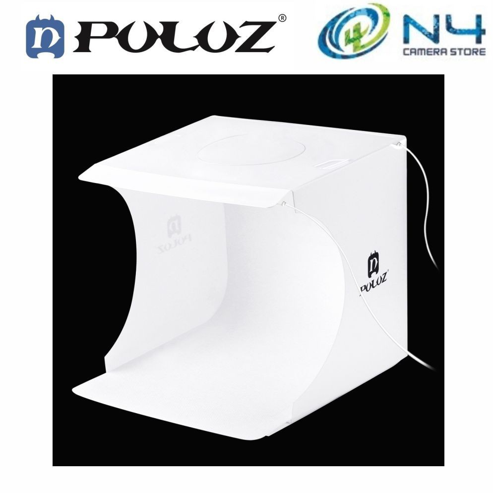 Puluz 2 LEDs Portable Photo Photography Studio Light Box (20cm ...