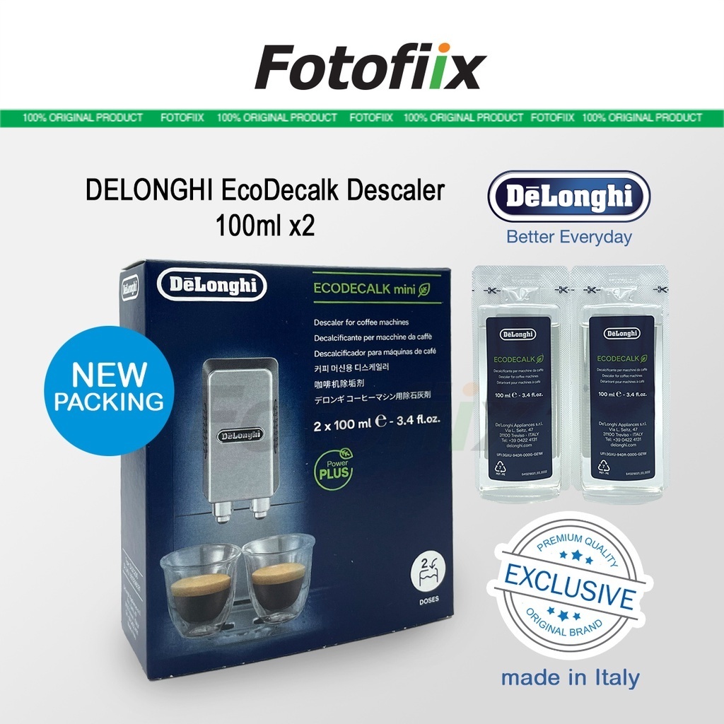 DELONGHI EcoDecalk Mini - Decalcificante Per Macchine Da Caffè, 4 Confezioni Da 8 X 100ml - Foto 4