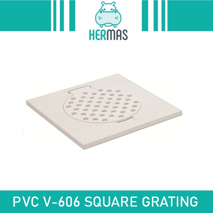 PVC V-606 SQUARE DOUBLE GRATING | Shopee Malaysia