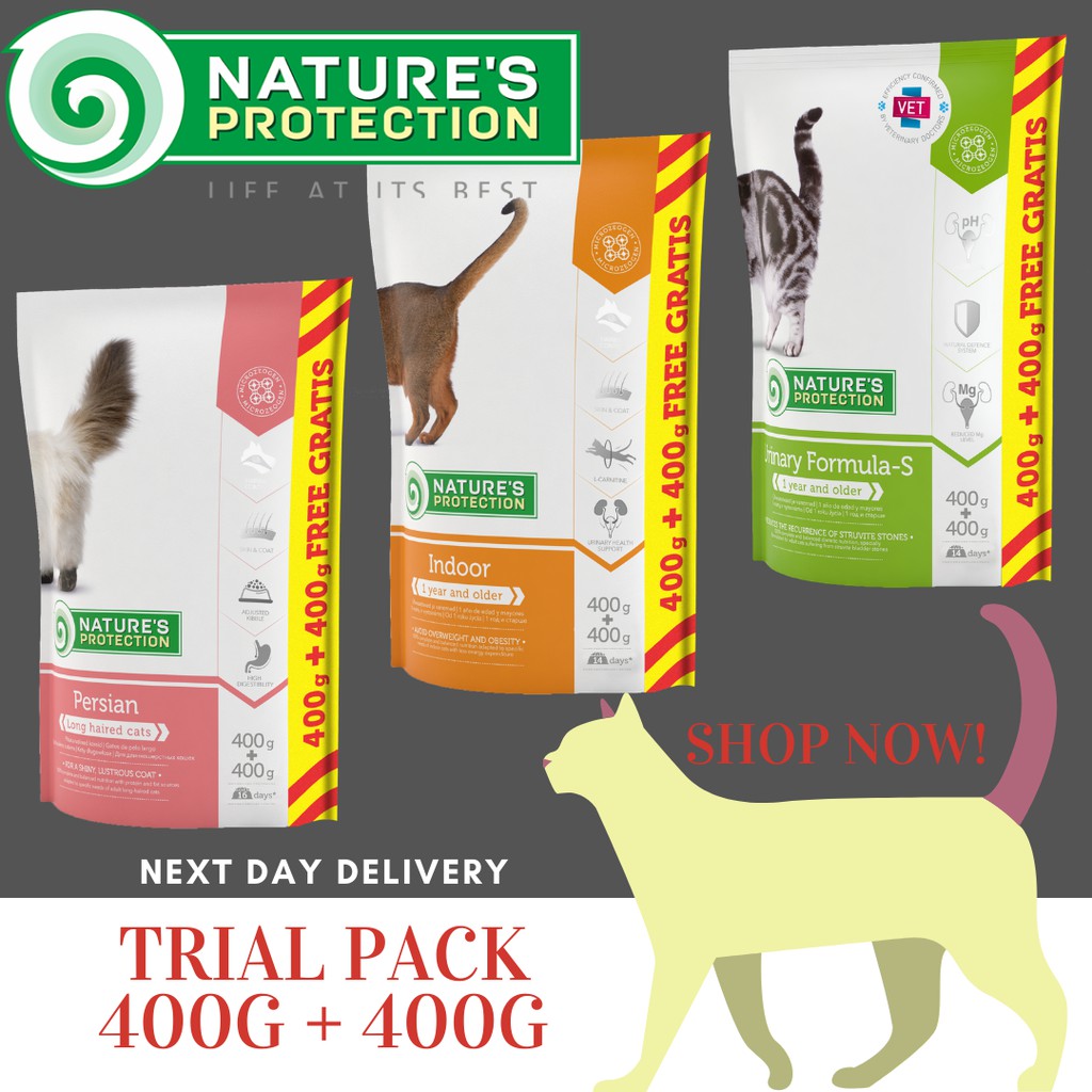 Nature protection 2024 indoor cat food