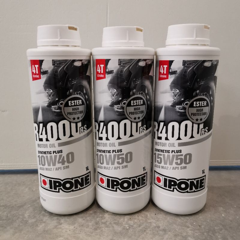 💥IPONE R4000 RS MOTOR OIL 💯ORI💥 | Shopee Malaysia
