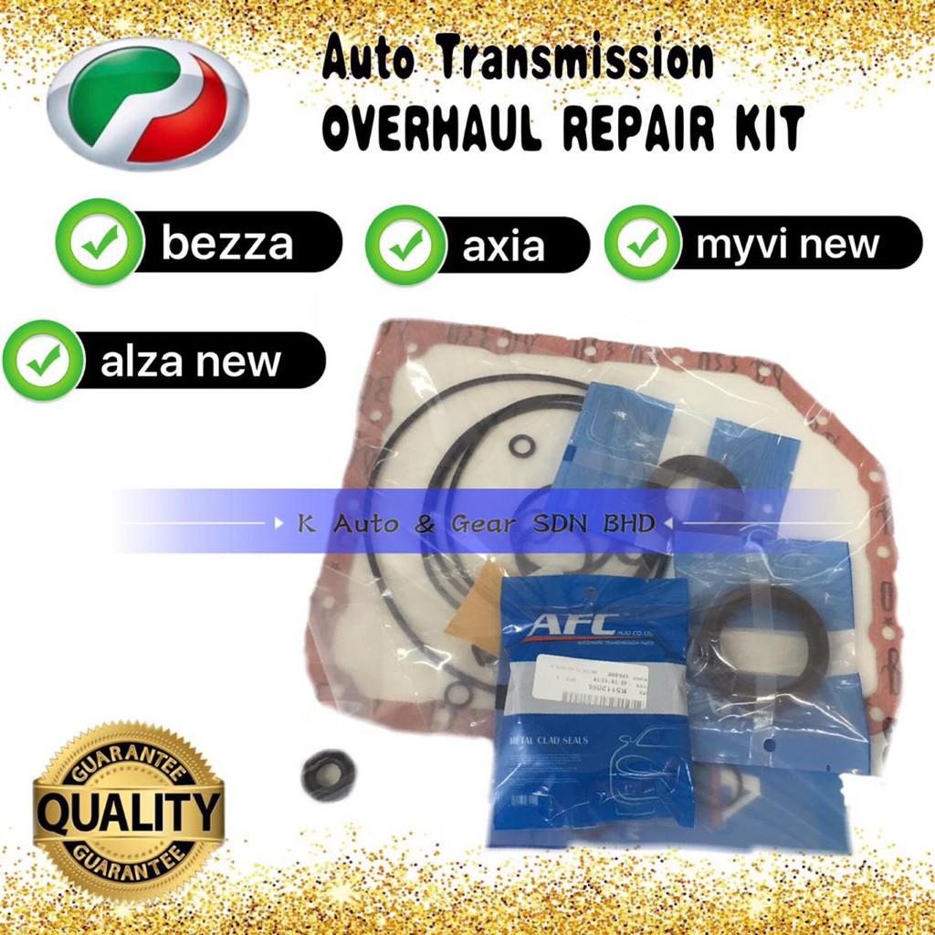 AUTO TRANSMISSION OVERHAUL REPAIR KIT BEZZA / AXIA / MYVI NEW / ALZA