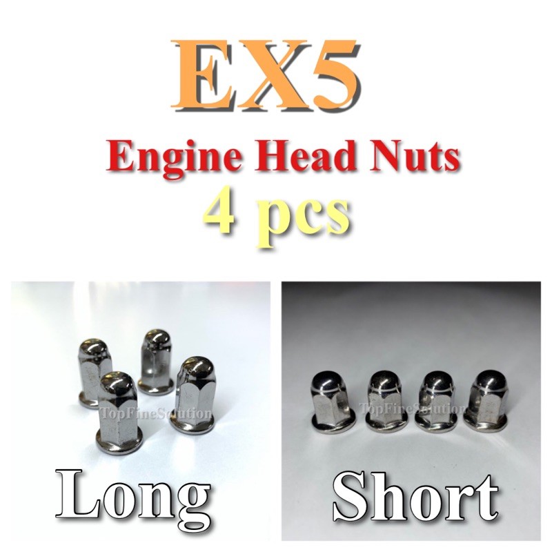 90201-GF6-010 Honda EX5 Engine Head Nut Long / Short(4pcs) size:M7 ...