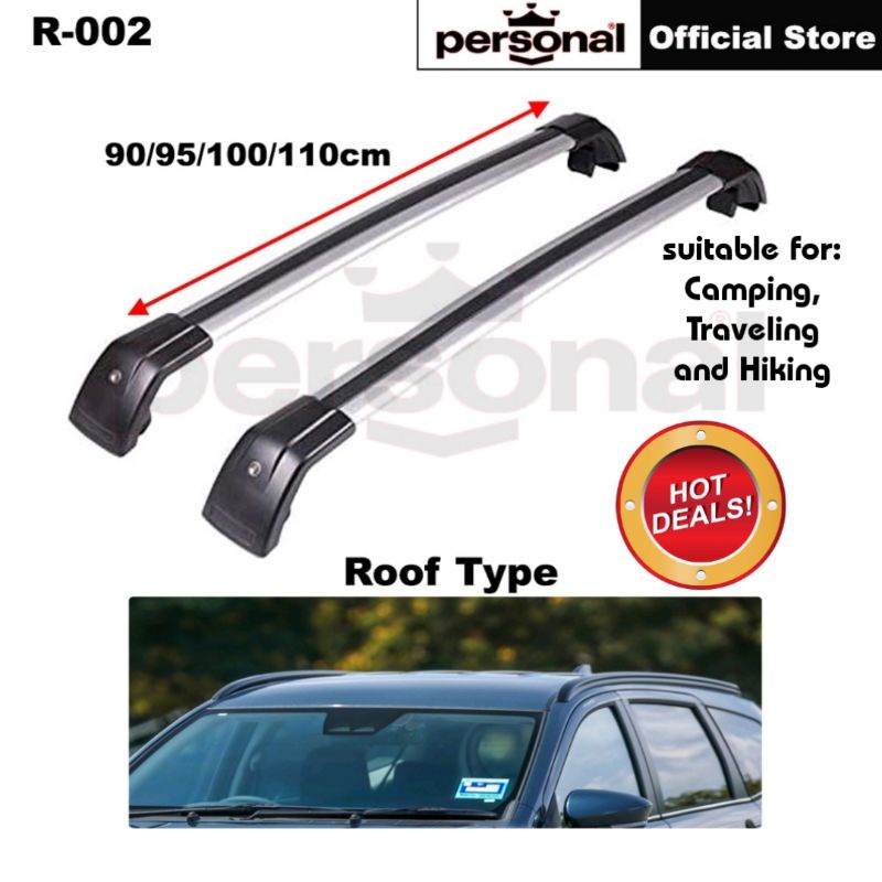 R-002 Suv Car Roof Rack Cargo Carrier Luggage Cross Bar X70 X1 Q7 Q3 Q5 