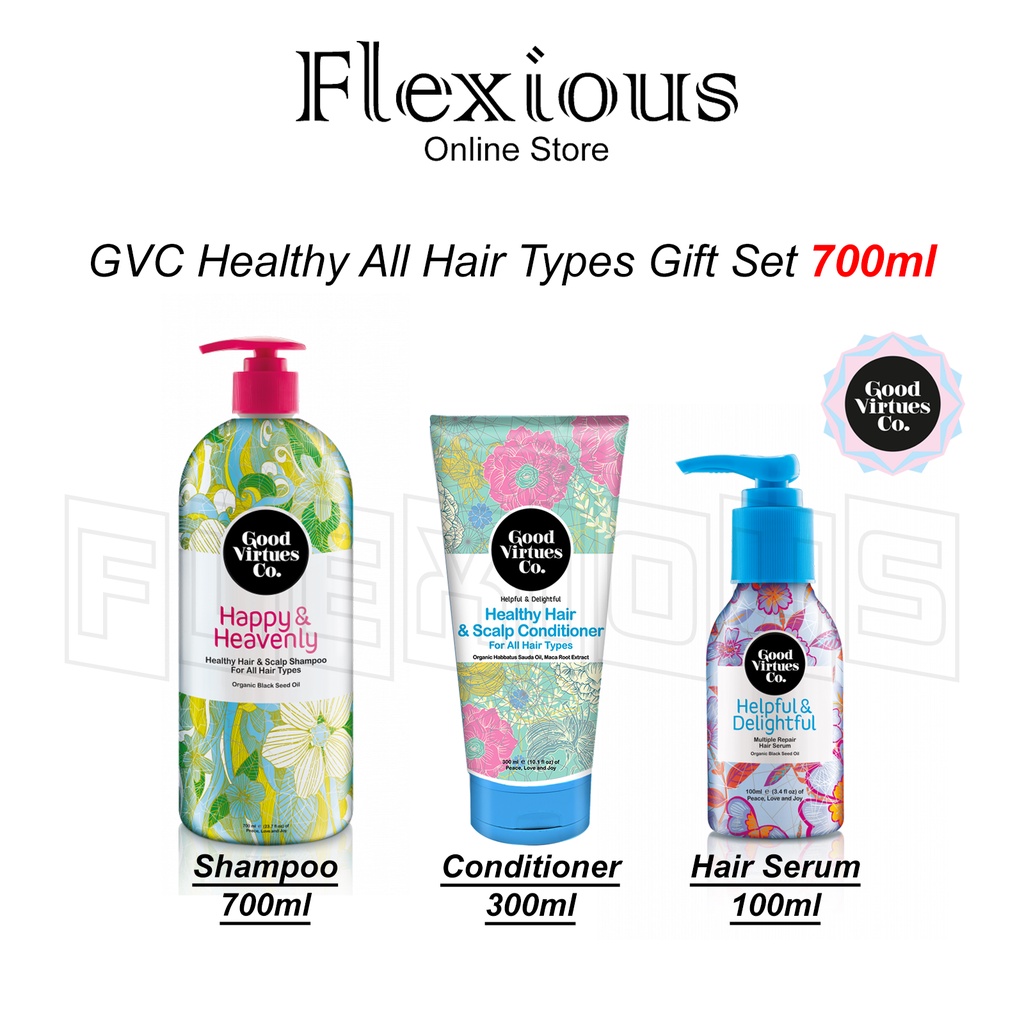 *GVC* Good Virtues Co. Hair Care Gift Set ( For All Hair Types