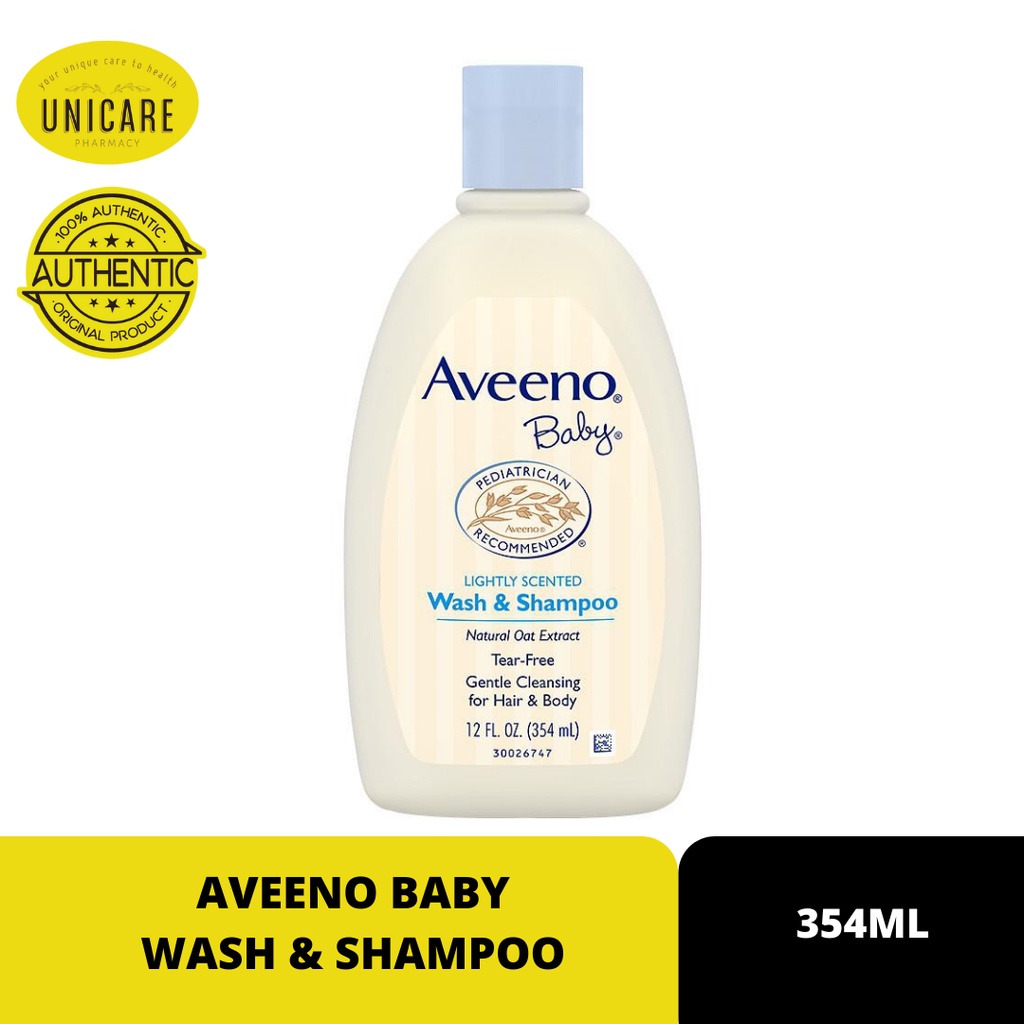 AVEENO BABY WASH & SHAMPOO 354ML Shopee Malaysia