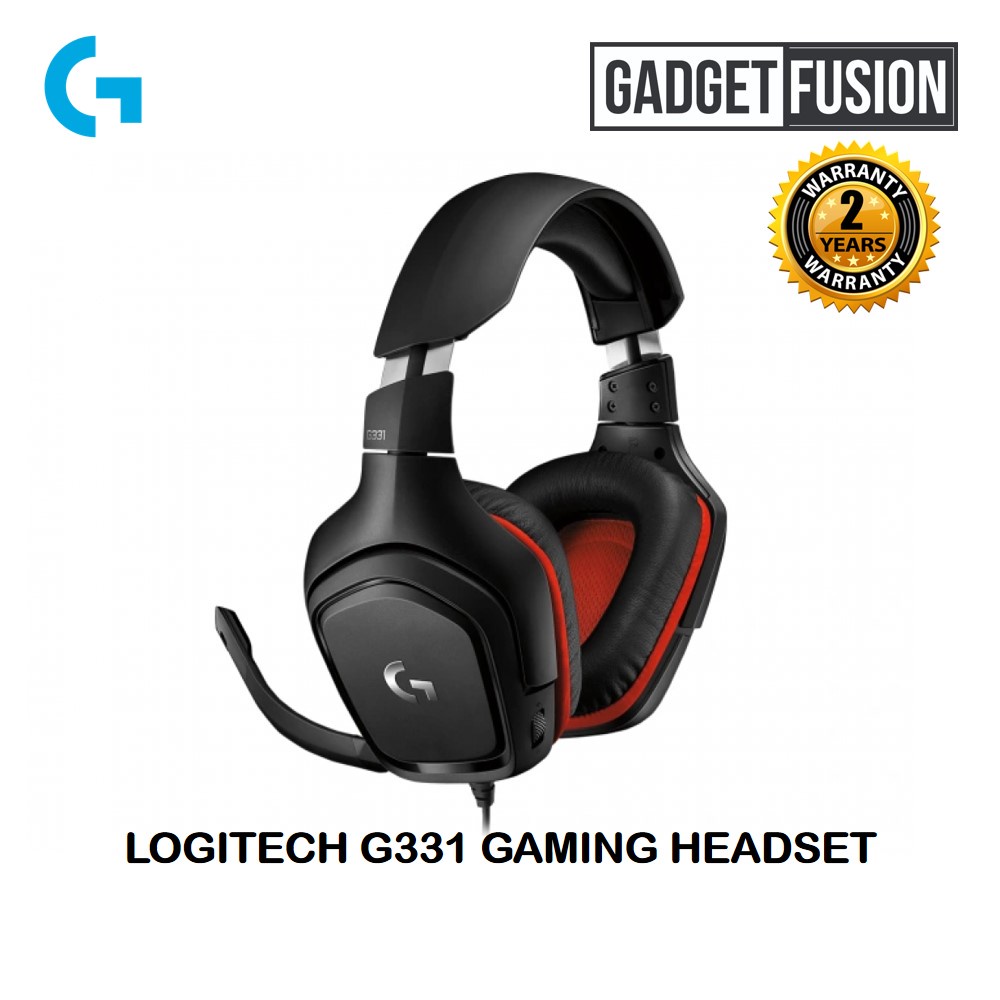 LOGITECH G331 GAMING HEADSET / 2YW | Shopee Malaysia