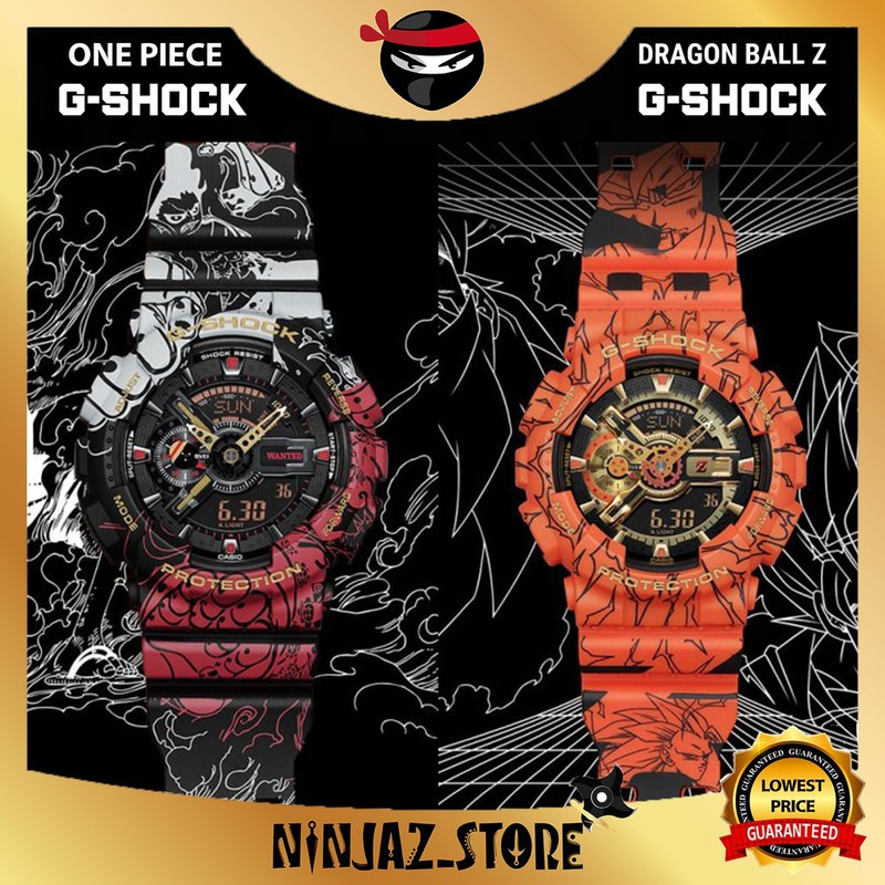 1 TO 1 EXCHANGE G Sh0ck x One Piece Dragon Ball Sports Gshock G