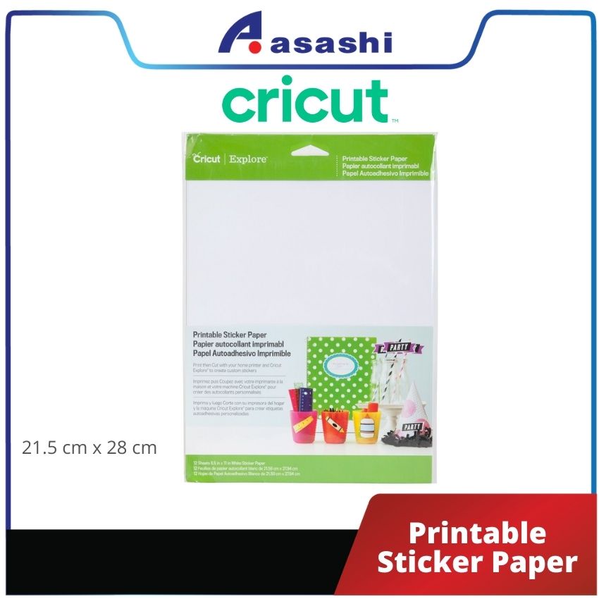 Cricut 2002530 Printable Sticker Paper for sale online