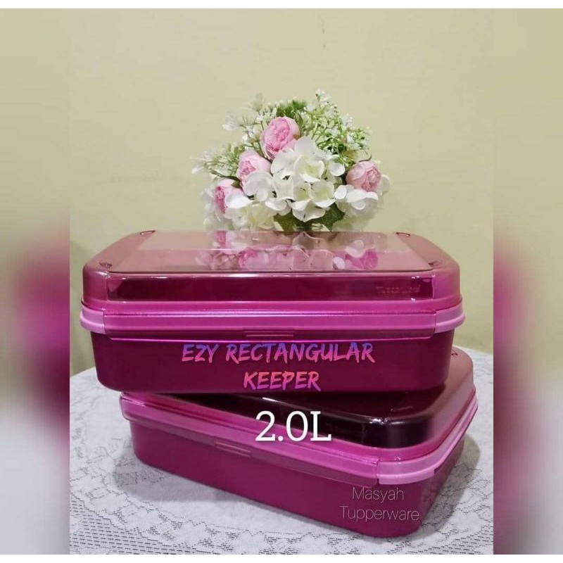 Tupperware Ezy Rectangular keeper (1pc) | Shopee Malaysia