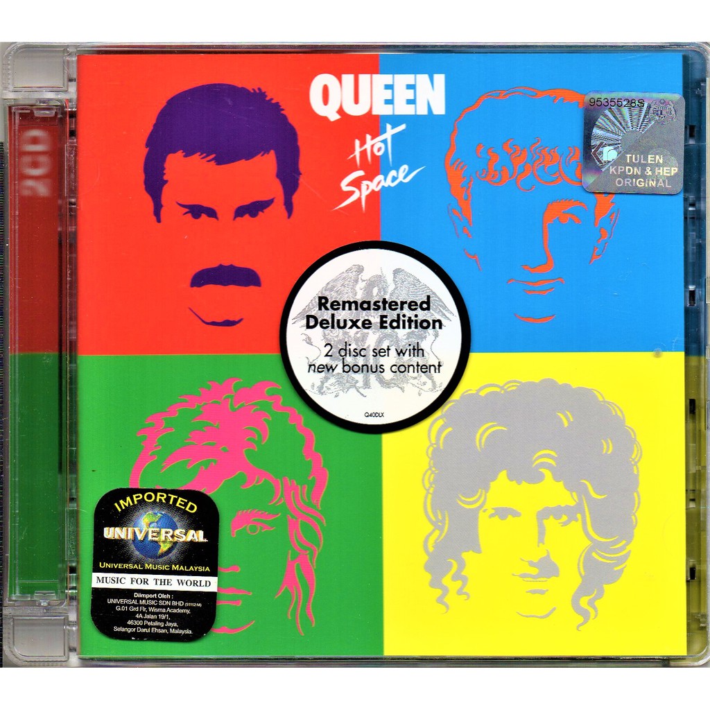 Queen - Hot Space [ Remastered Deluxe Edition 2 cd with new bonus ...