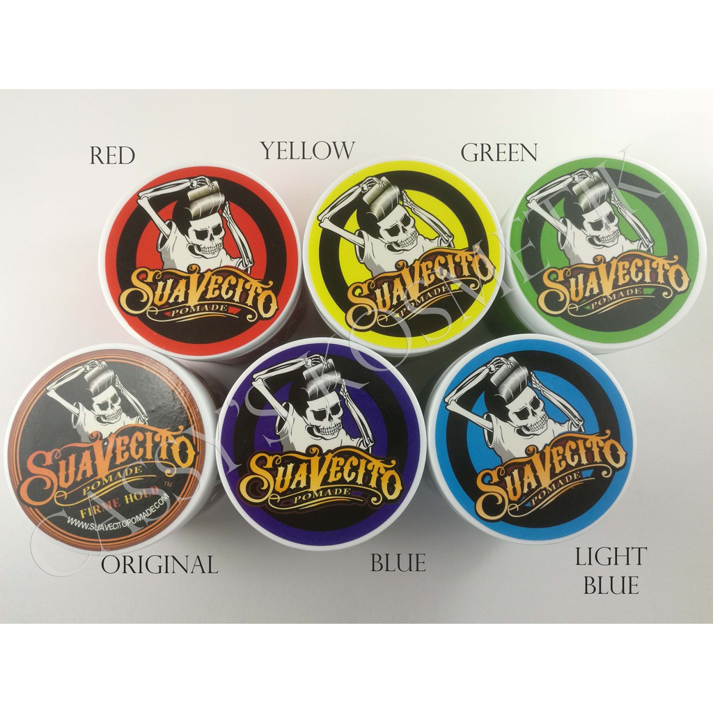 Suavecito StyleJiang Strong Hold Pomade (6 Colors) | Shopee Malaysia