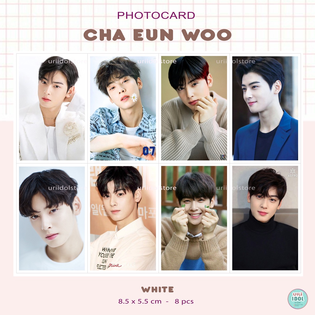 Cha Eun Woo Photocard Cha Eun Woo Photocard Cha Eun Woo