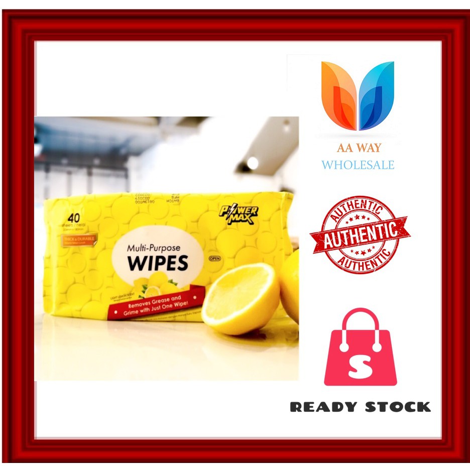 Cosway PowerMax MultiPurpose Wipes / Kitchen Wipes / For Kitchen Use