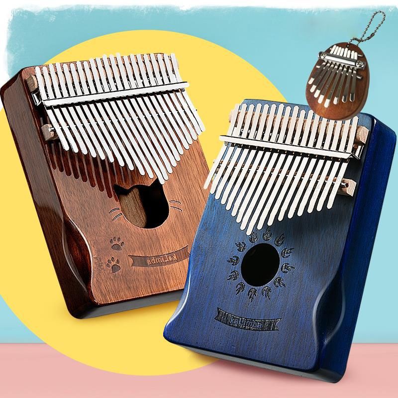 [Ready Stock🇲🇾] Kalimba Thumb Piano 17/20 key wooden good quality