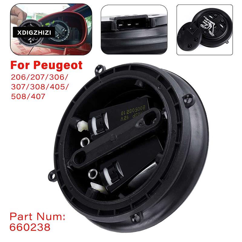 660246 Car Side Rear View Folding Mirror Motor Actuator for Peugeot 307 ...