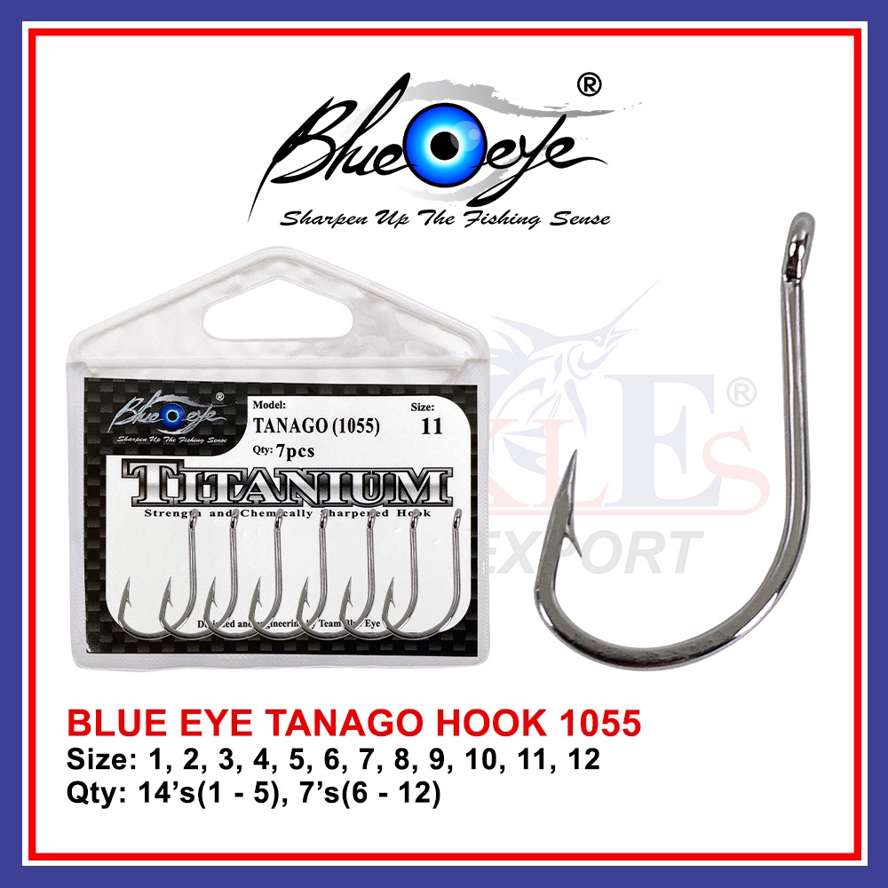 Blue Eye Tanago Hook 1055 Fishing Hooks Matakail Pancing Ikan Hooks