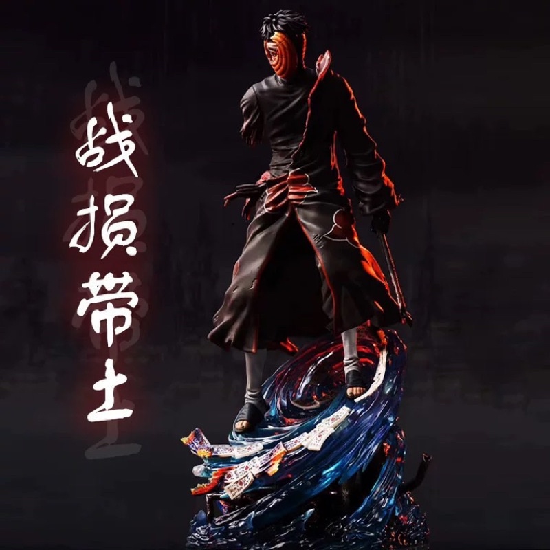 ️ Naruto obito Gk damage collection ️ with led Gk figure copy resin ️ ...