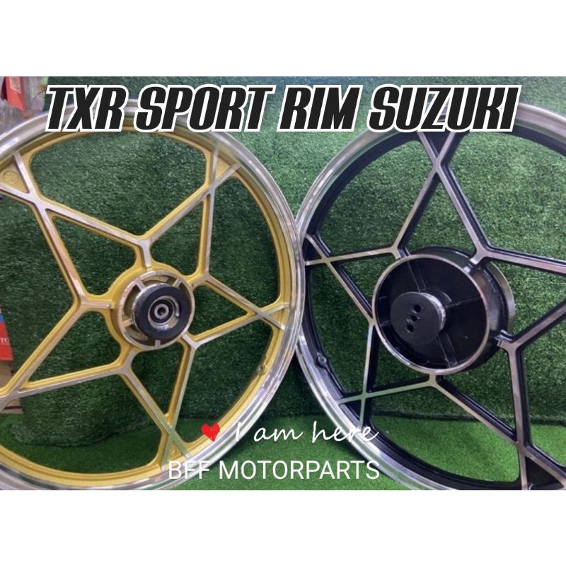 TXR SPORT RIM SUZUKI PANTHER SPORT RIM TXR TXR150 BINTANG ST99 GOLD ...