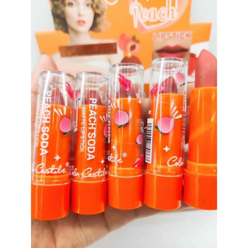 Lipstick Sweet Color Peach color castle Shopee Malaysia