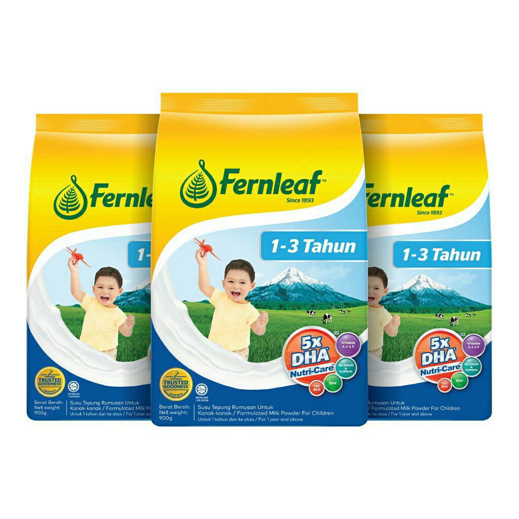 Fernleaf 13 Years Plain ( 900g x 3 packs ) Shopee Malaysia