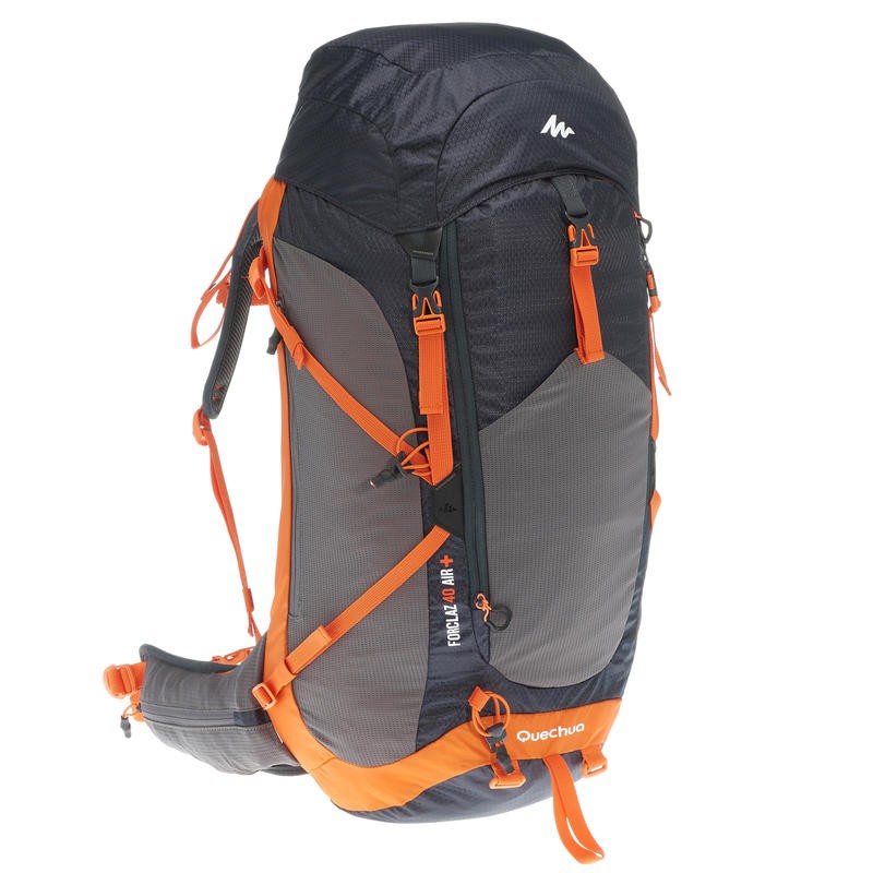 NEW DC1 QUECHUA MH500 40L MOUNTAIN HIKING BACKPACK BLACK ORANGE Shopee Malaysia