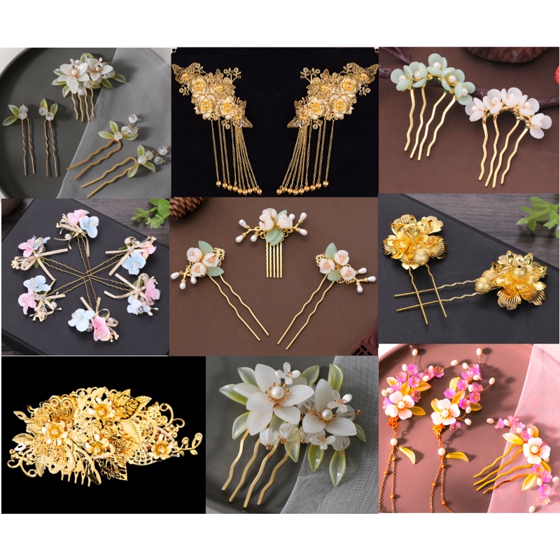 Flower Barrette Comb Plug In The Thai Shop Complete The Picture ...