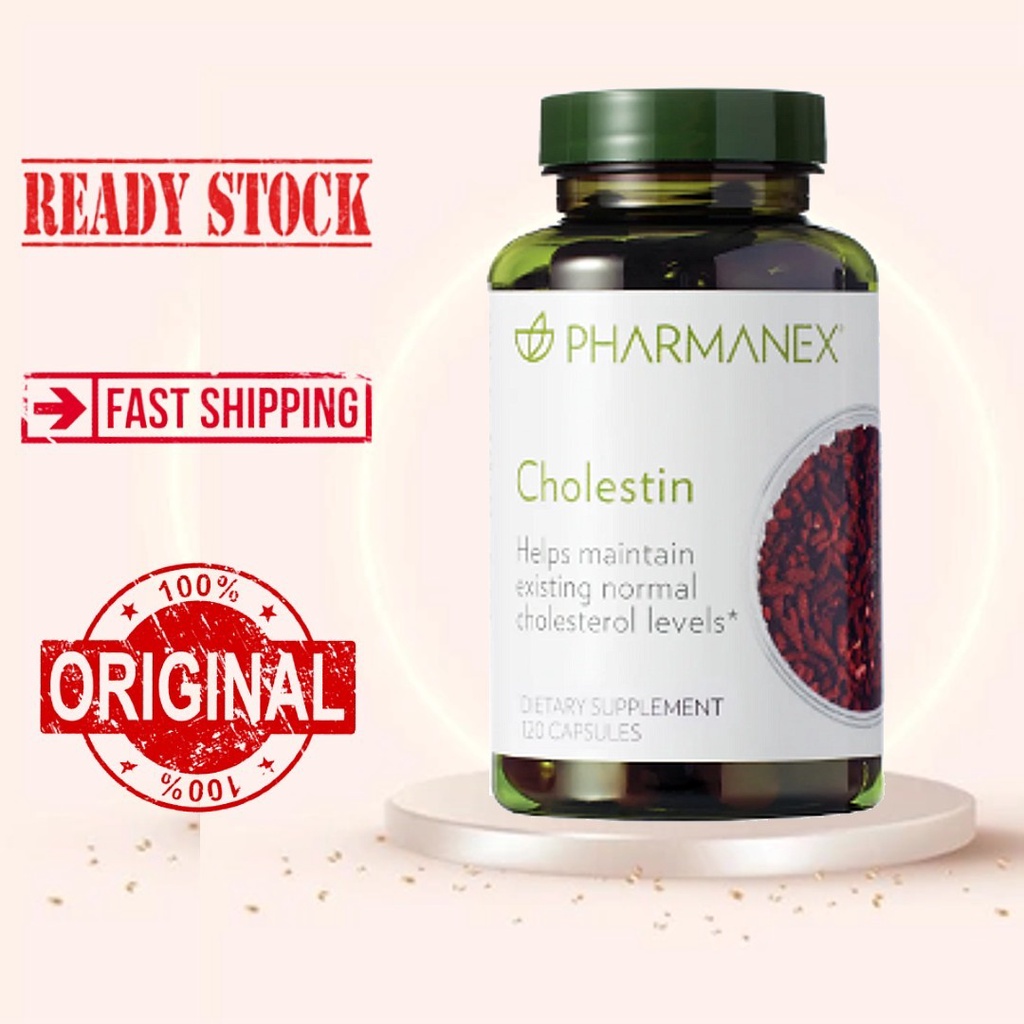 Nuskin Cholestin 红麴清醇素 （120 caps)Cholestin 红麴清醇素 （120 caps) | Shopee ...