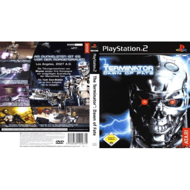 Ps2 Game Collection The Terminator Dawn Of Fate Shopee Malaysia 1269