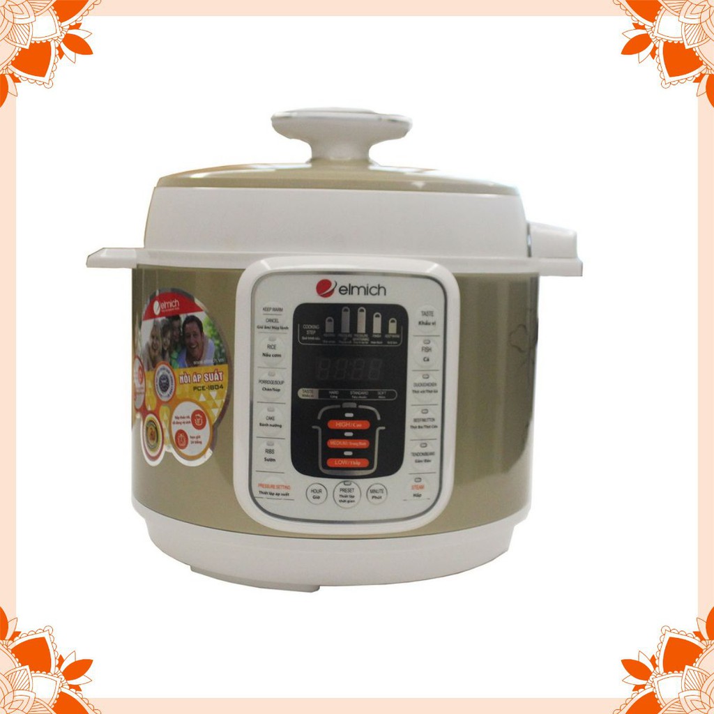 Elmich PCE1804 highend pressure cooker (5L) Shopee Malaysia